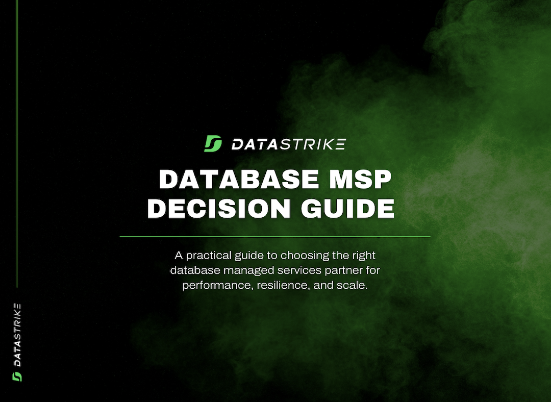 Database MSP Decision Guide Image Database MSP Decision Guide Image