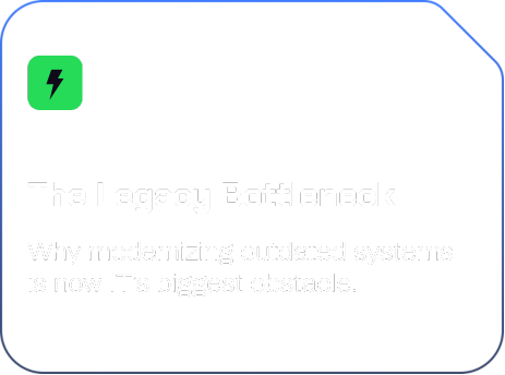 Legacy Bottleneck-1 Legacy Bottleneck-1