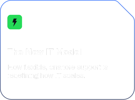 The New IT Model-1 The New IT Model-1